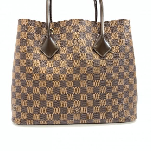 Louis Vuitton Kensington Damier Tote Bag Handbag Brown Pink - Picture 3 of 9